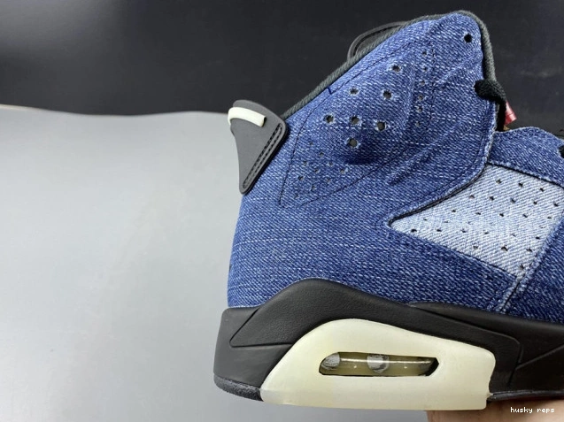 Rep Husky 6 Washed Denim CT5350-401 Jordan Air 0815